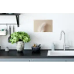 Veer - Minimalistisch - Roze Muursticker klein -keuken