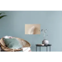 Veer - Minimalistisch - Roze Muursticker klein -plant