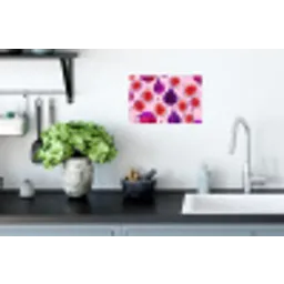 Vijgen - Roze - Paars Muursticker klein -keuken