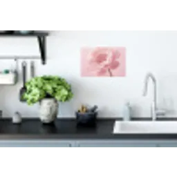 Bloem - Pioenroos - Roze Muursticker klein -keuken