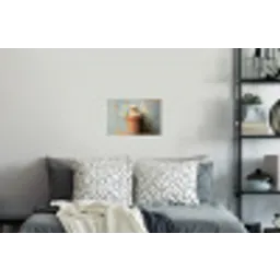 Bloempot - Kuiken - Bloemetjes Muursticker klein -slaapkamer