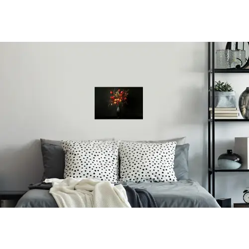 Bloemen - Takken - Boeket Muursticker klein -slaapkamer