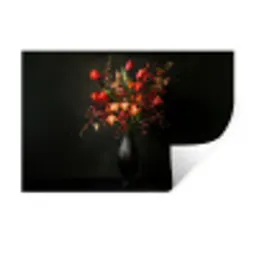 Bloemen - Takken - Boeket Muursticker klein -3d