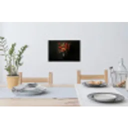 Bloemen - Takken - Boeket Muursticker klein -eettafel