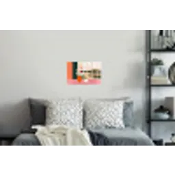 Bloemen - Koffie - Raam Muursticker klein -slaapkamer