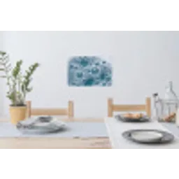 Schuim - Water - Textuur Muursticker klein -eettafel