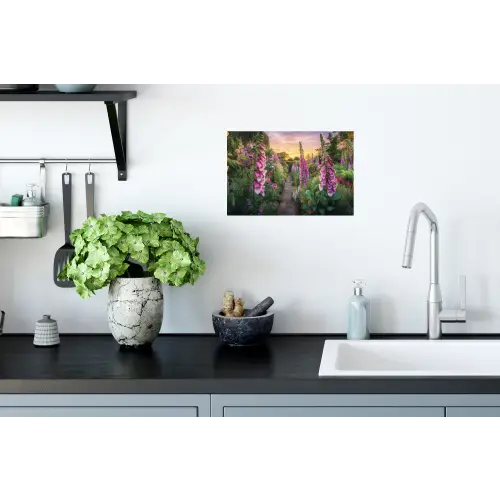 Vingerhoedskruid - Bloemen - Tuin Muursticker klein -keuken