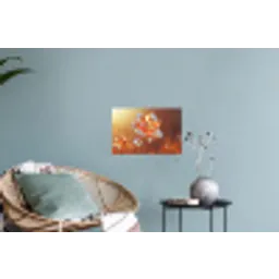 Glazen - Bloem - Zonlicht Muursticker klein -plant