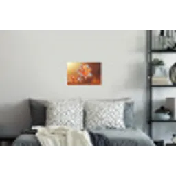 Glazen - Bloem - Zonlicht Muursticker klein -slaapkamer