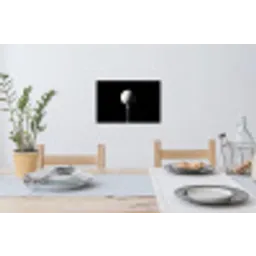 Golfbal - Minimalistisch - Wit Muursticker klein -eettafel