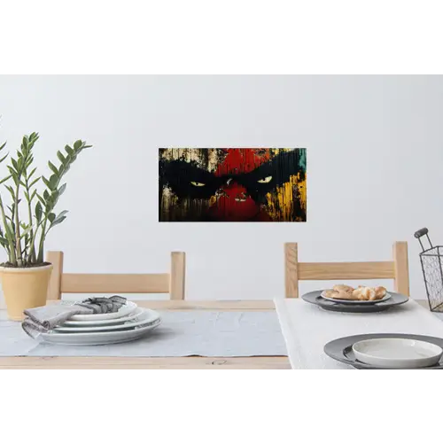 Graffiti - Ogen - Abstract Muursticker klein -eettafel