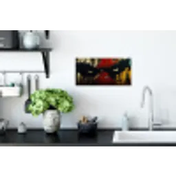 Graffiti - Ogen - Abstract Muursticker klein -keuken