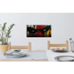 Graffiti - Ogen - Abstract Muursticker klein -eettafel