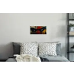 Graffiti - Ogen - Abstract Muursticker klein -slaapkamer