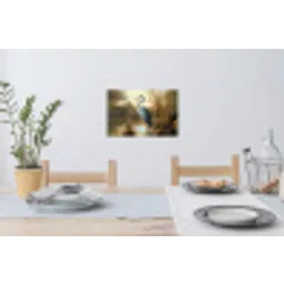 Reiger - Water - Planten Muursticker klein -eettafel