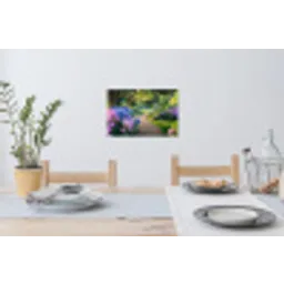 Hortensia- Park - Pad Muursticker klein -eettafel
