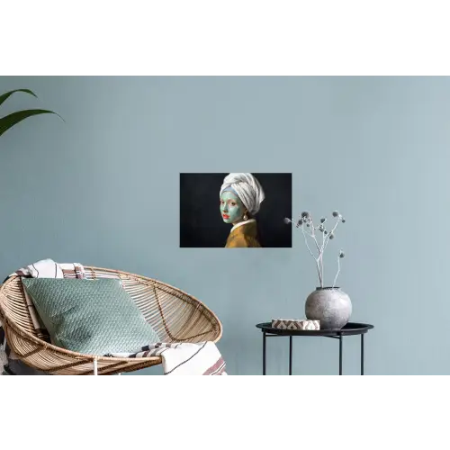 Iconisch - Modern - Kleurrijk Muursticker klein -plant