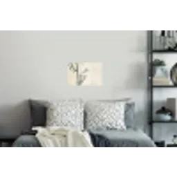 Japandi - Bamboe - Beige Muursticker klein -slaapkamer