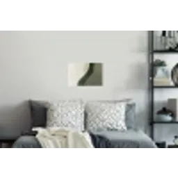 Japandi - Groen - Abstract - Modern Muursticker klein -slaapkamer