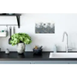 Jungle - Landschap - Blauw Muursticker klein -keuken