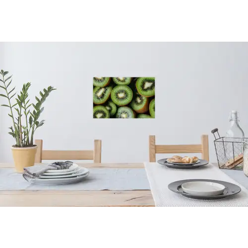 Kiwi - Fruit - Groen Muursticker klein -eettafel