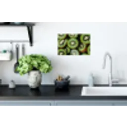 Kiwi - Fruit - Groen Muursticker klein -keuken