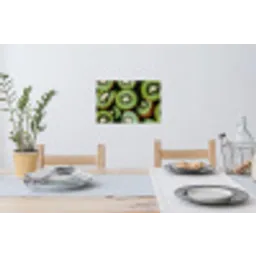 Kiwi - Fruit - Groen Muursticker klein -eettafel