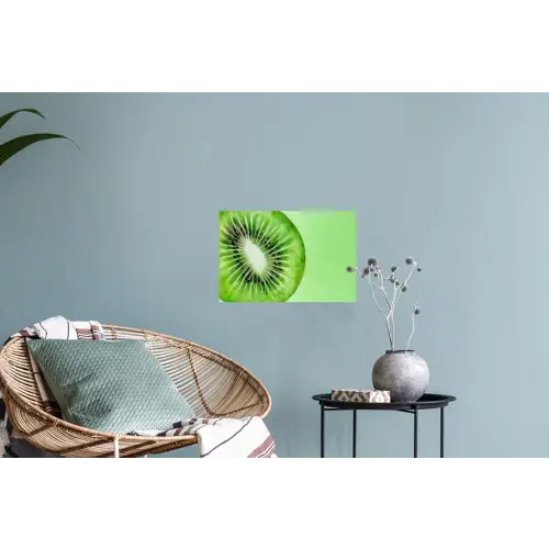 Kiwi - Groen - Fris Muursticker klein -plant