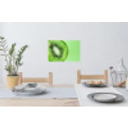 Kiwi - Groen - Fris Muursticker klein -eettafel