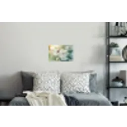 Lieveheersbeestje - Bloemen - Wit Muursticker klein -slaapkamer