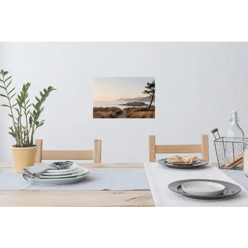 Landschap - Kust - Duinen Muursticker klein -eettafel
