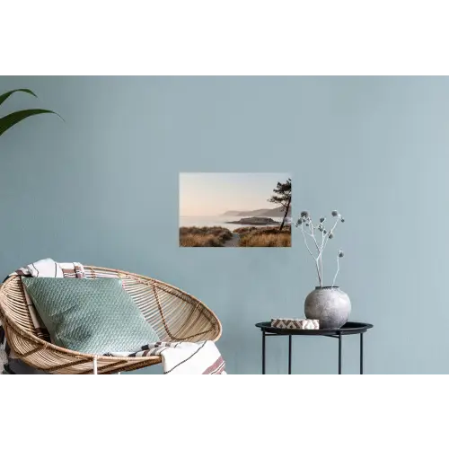 Landschap - Kust - Duinen Muursticker klein -plant
