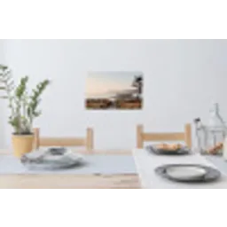 Landschap - Kust - Duinen Muursticker klein -eettafel