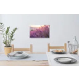 Lavendel - Paars - Zonlicht Muursticker klein -eettafel