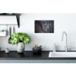 Lavendel - Lepel - Vork Muursticker klein -keuken
