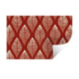 Bladeren - Rood - Elegant Muursticker klein -3d