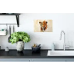 Luipaard - Symmetrisch - Strepen Muursticker klein -keuken