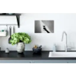 Lichtinval - Wijn - Rood - Glas Muursticker klein -keuken