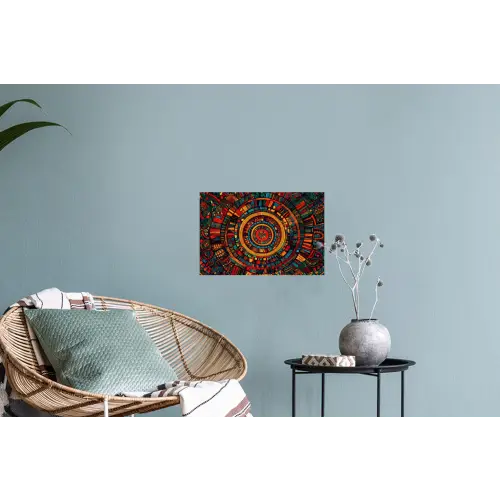 Mandala - Cirkels - Patronen Muursticker klein -plant