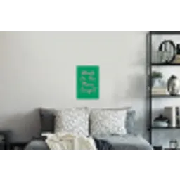 Menu - Quote - Roze Muursticker klein -slaapkamer