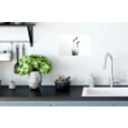 Minimalistisch - Stelen - Wit Muursticker klein -keuken