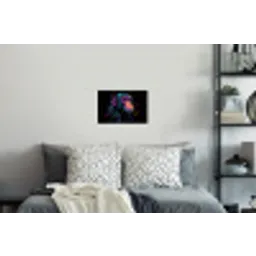 Aap - Verf - Neon - Kleur Muursticker klein -slaapkamer