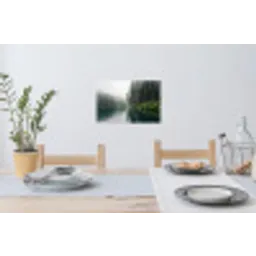 Bergen - Meer - Bos Muursticker klein -eettafel