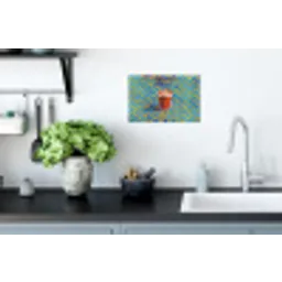 Mok - Koffie - Zigzag - Slagroom Muursticker klein -keuken