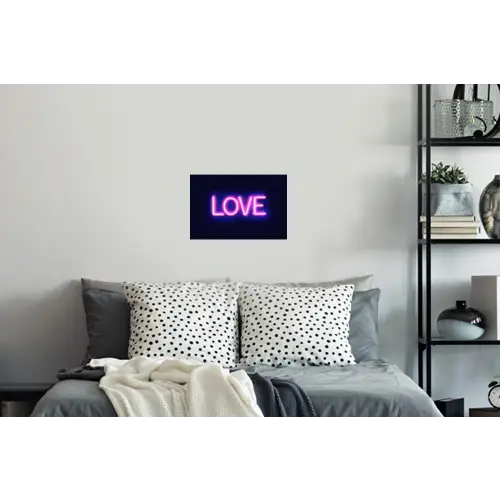 Neon - Love - Valentijn Muursticker klein -slaapkamer