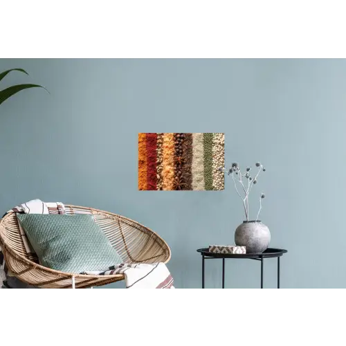 Banen - Verticaal - Kruiden - Variatie Muursticker klein -plant
