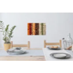 Banen - Verticaal - Kruiden - Variatie Muursticker klein -eettafel