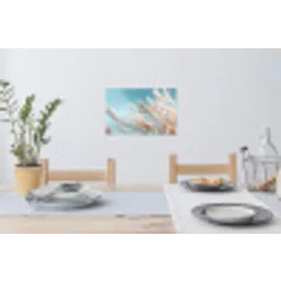 Siergras - Wind - Lichtbruin Muursticker klein -eettafel