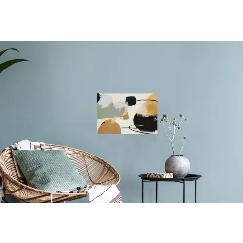 Paint - Abstract - Kleuren Muursticker klein -plant