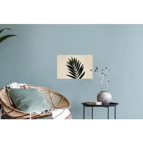 Palmblad - Donkere bladen - Subtiel Muursticker klein -plant
